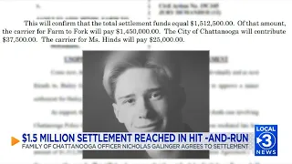 Family of Chattanooga officer killed in hit-and-run agrees on 1 5 million settlement