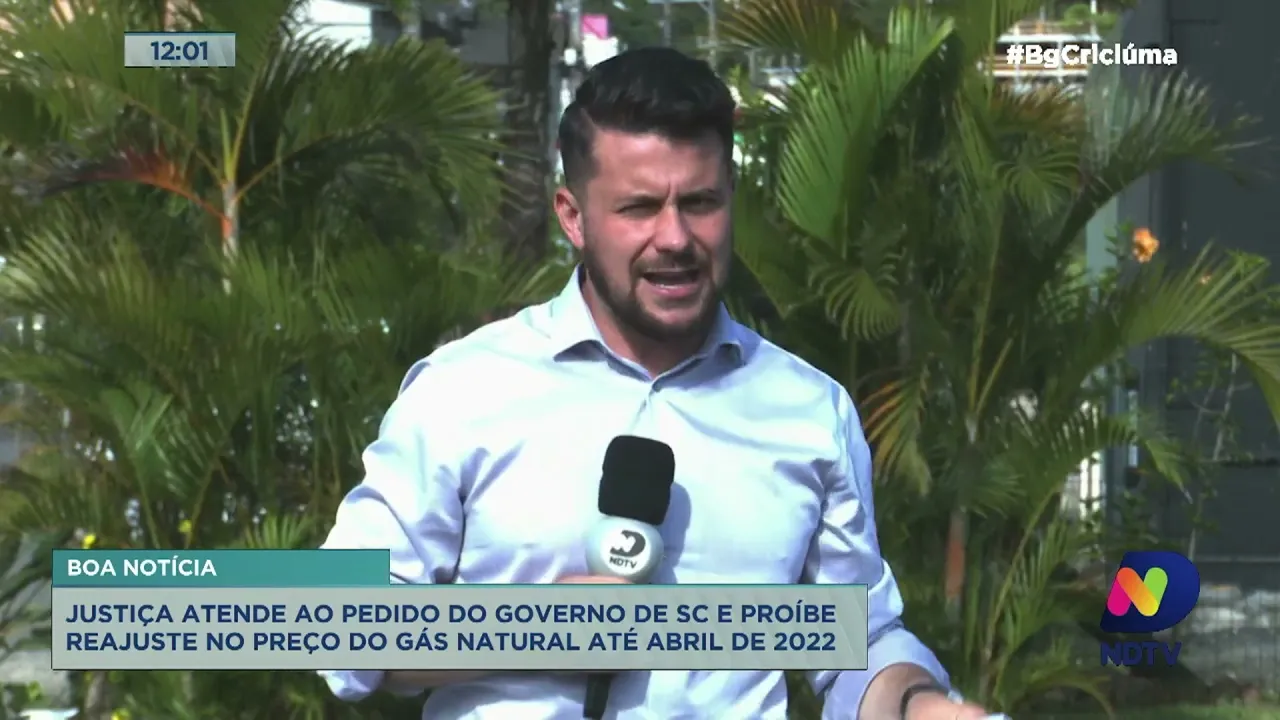 Justiça atende pedido do Governo de SC e proíbe reajuste no preço do gás natural até abril de 2022