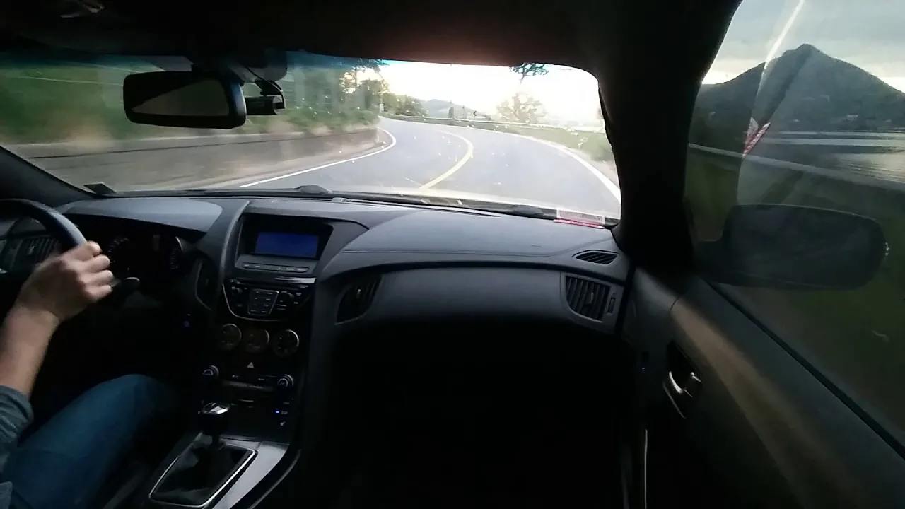 Genesis coupe 호명리 daybreak run onboard サムネイル