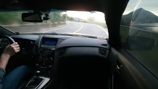 Genesis coupe 호명리 daybreak run onboard 썸네일