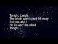 Lagu Tonight by Alex band, Karaoke (instrumental)
