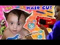 Shawn s 1st Haircut FUNNY FAILS Rock N Roll Baby FUNnel Vlog
