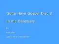 In The Sanctuary By Kurt Carr