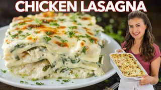 Download Easy CHICKEN LASAGNA With Creamy White Sauce MP3