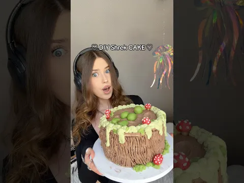 DIY Shrek CAKE Easy AND Cute BIRTHDAY Hack FOR Shrek FANS