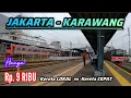 SUPER HEMAT‼️JAKARTA - KARAWANG • HANYA RP. 9 RIBU • NAIK KERETA LOKAL • WAJIB DI COBA