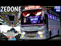 New MODIFIED ZEDONE BUS MOD For Bus Simulator Indonesia Download Mod New Bus Mod