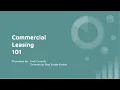 Commercial Leasing 101