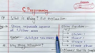 C Strings What is String Full Explanation Learn Coding