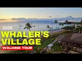 Exploring Whalers Village Kaanapali - 2026 Walking Tour 4k Maui Hawaii Shops Restaurants