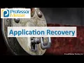 Application Recovery - CompTIA Security SY0-501