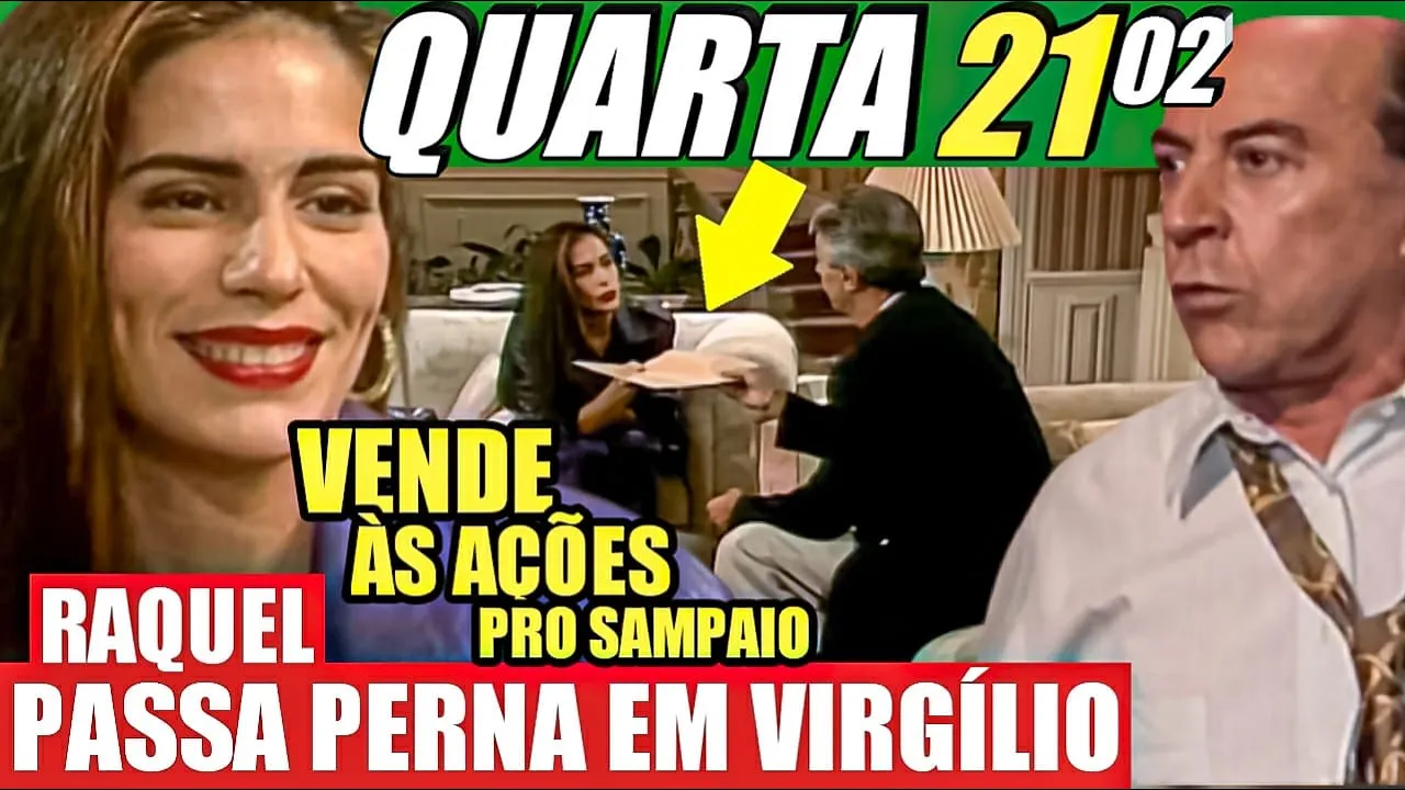 MULHERES DE AREIA Capítulo de hoje QUARTA 21/02 - Resumo da novela mulheres de areia hoje
