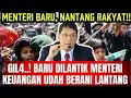 NGACO,.!! MENTERI BARU NONGOL, NANTANG RAKYAT, LUPA KALI DEMO KEMARIN⁉️