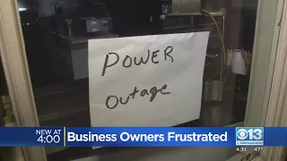 Business Owners Frustrated After Days-Long SMUD Outage In Downtown Sacramento Area