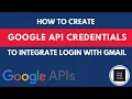 TECHUBB Easy Programming Tutorials How To Get Google API Credentials