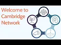 Welcome to Cambridge Network
