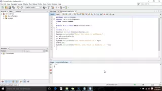 Converting Million Value into a billion BASIC JAVA PROGRAM