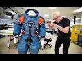 Adam Savage Examines the Apollo A5-L Spacesuit