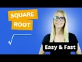 How to Simplify Square Root - Fast and Easy Way