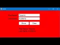 How To Display Content of Textbox on a Label Using Button in C