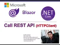 Call and Consume REST API from Blazor Server App C Net Core 3 1 Session-13