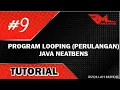 Contoh Program Perulangan Looping for Di Java