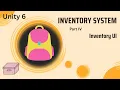 unity 6 - 2d platformer inventory system part 4 inventory UI