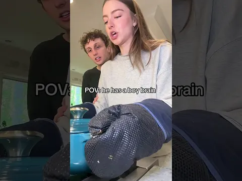 Boyfriend using boy brain π€#foryou #boybrain #funnyvideo