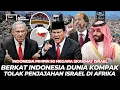 Lagu Israel Terdiam! Ambisi Licik Mengusir Rakyat Gaza ke Afrika Gagal Berkat Power Diplomasi Indonesia