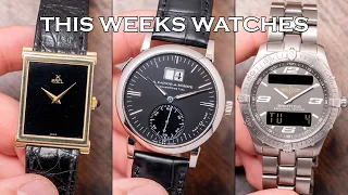 This Weeks Watches - White Gold Langematik Gold Ebel Tank Breitling Aerospace Oris More EP275