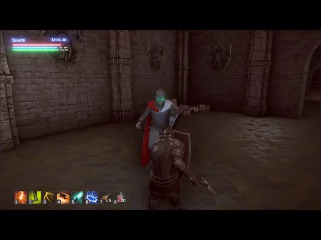 Fallen Knight Encounter - HEREDITY - Fantasy Action RPG