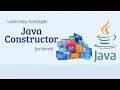 Java Constructor Explained in Hindi What is a Constructor in Java Java Constructor Made Easy