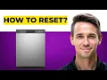 How To Reset GE Dishwasher Quick Fix for Common Issues Step by Step Guide