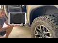 Kicker Hideaway 10in Install Chevrolet Colorado ZR2