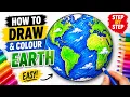 Earth Drawing Made Easy Colour and Shade Like a Pro