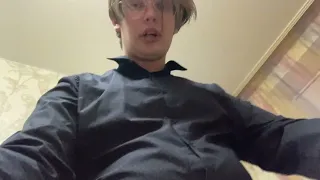 Test old shirt on my big belly after holidays FULL 20min ON BOOSTY