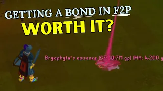 I ran out of Membership so I grinded F2P Money Makers for a bond