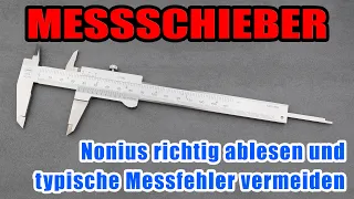 read calipers accurately with vernier and avoid typical measuring errors