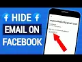 How to Hide Your Email Address on Facebook 2023