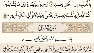 سورة فاطر بصوت الشيخ عبد الرحمن السديس من القرآن القرآن الكريم عبدالرحمن السديس سورة فاطر 