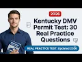 KENTUCKY DMV PERMIT TEST GUIDE 2026 PRACTICE QUESTIONS AND PREP TIPS