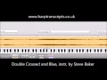 harptranscripts file for Double Crossed and Blue instr by Steve Baker