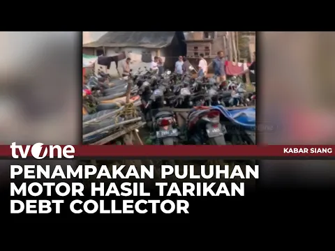 Penampungan Motor Tarikan Debt Collector Digerebek Polisi di Bogor