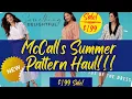 New MCCALL s SUMMER Pattern HAUL