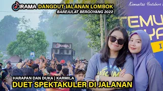 Download NIA DIRGHA DUET SPEKTAKULER LAGU HARAPAN DAN DUKA \u0026 KARMILA VERSI DANGDUT JALANAN IRAMA DOPANG MP3