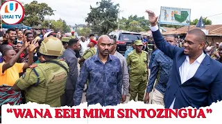 MAKAMU WA RAIS NDEJEMBI KWENYE MITAA YA MOSHI KILIMANJARO - "WANA MIMI SINTAZINGUA"