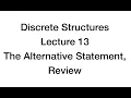 Math 221 Lecture 13