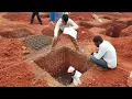 Marking of column position on pcc bed