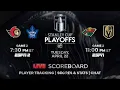 2025 NHL Playoffs - Game 2 Senators vs Maple Leafs and Wild vs Golden Knights