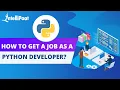 How to get a Job as a Python Developer Intellipaat